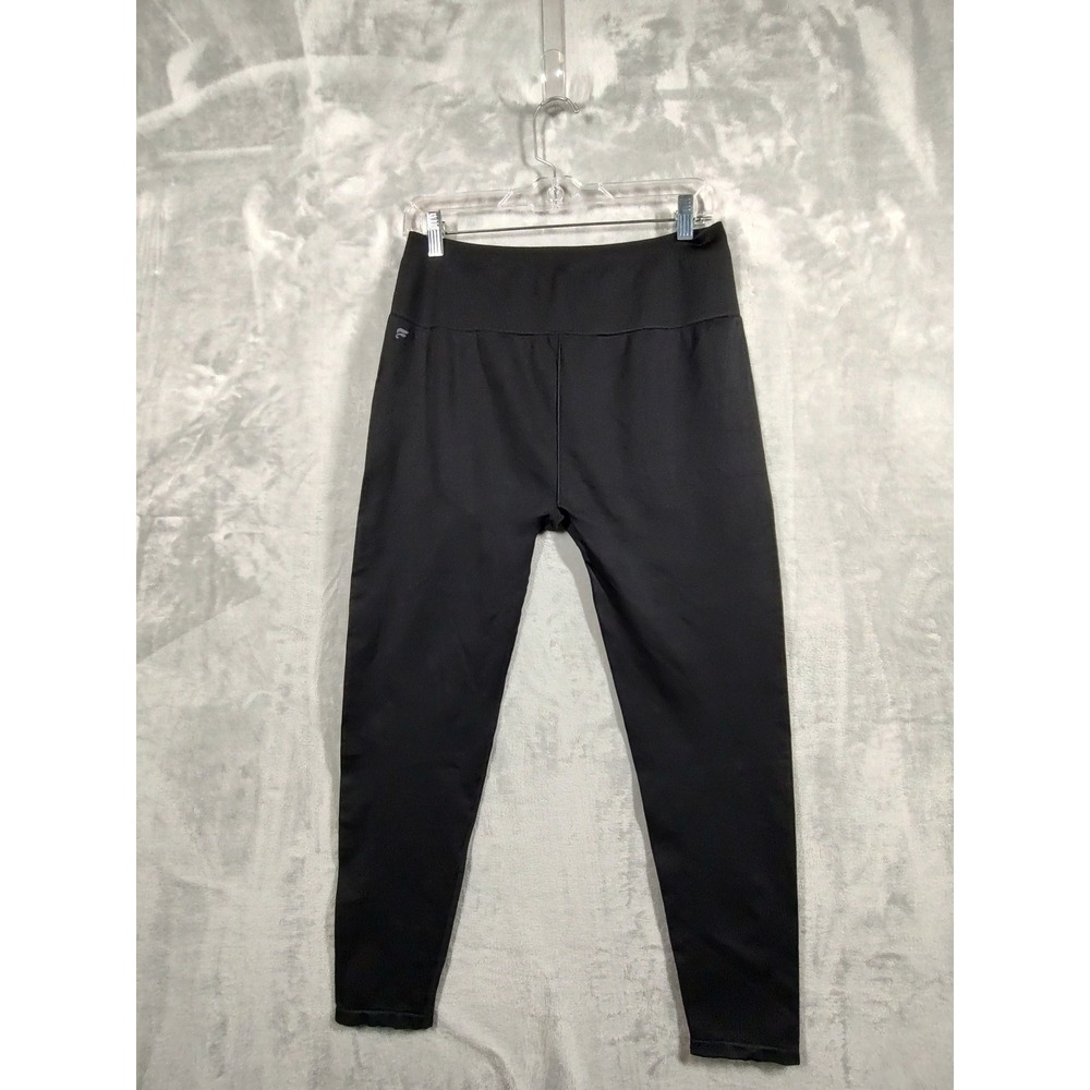 Fabletics Womens High Waisted Solid Leggings Black Seamless XL LG1828728-0001 - Picture 2 of 10